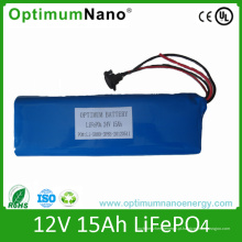 Bateria de 24V 15ah LiFePO4 para a bicicleta elétrica com PCM